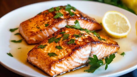 PAN SEARED SALMON
